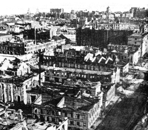 Панорама Воронежа. 1943 г.