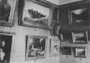 Часть экспозиции отдела русского искусства. 1938 г.