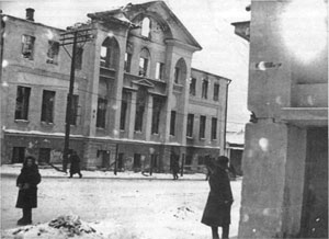 Дом Кричевского. Главный фасад. Начало XIX в